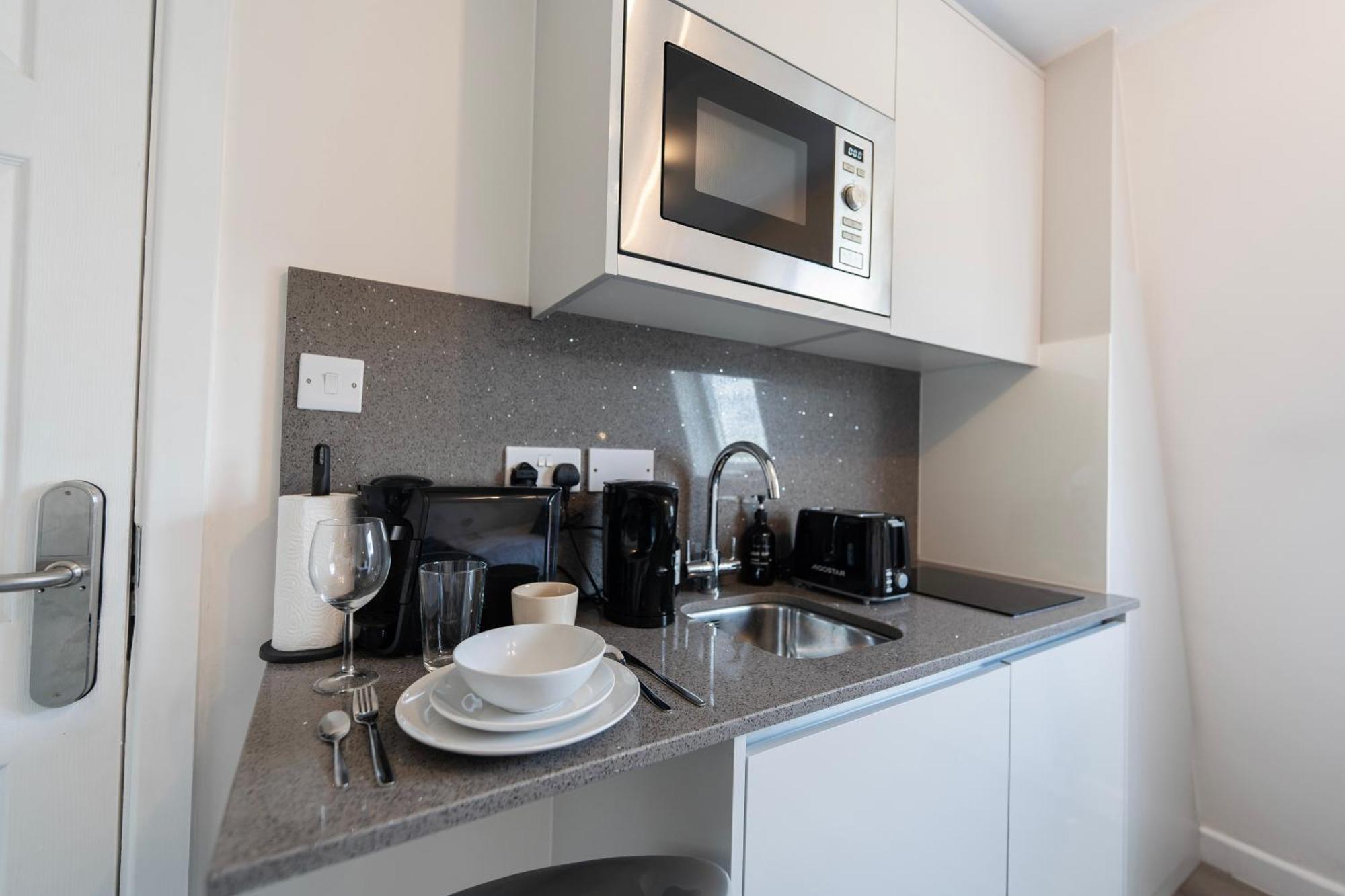 לונדון Boutique Studios By Luxestays Fulham Broadway מראה חיצוני תמונה