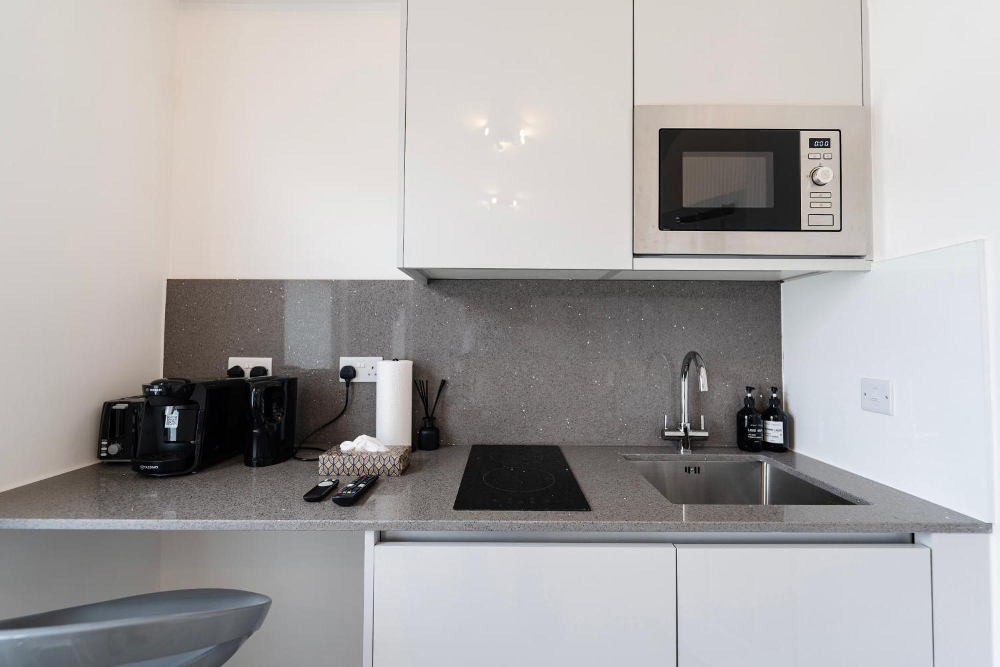 לונדון Boutique Studios By Luxestays Fulham Broadway מראה חיצוני תמונה