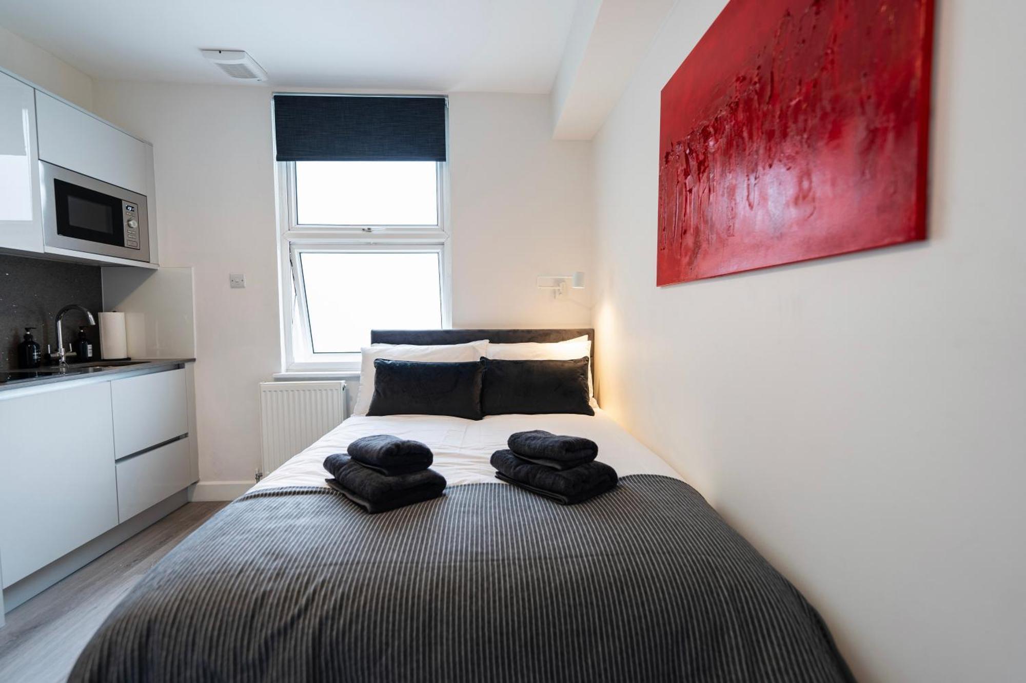 לונדון Boutique Studios By Luxestays Fulham Broadway מראה חיצוני תמונה