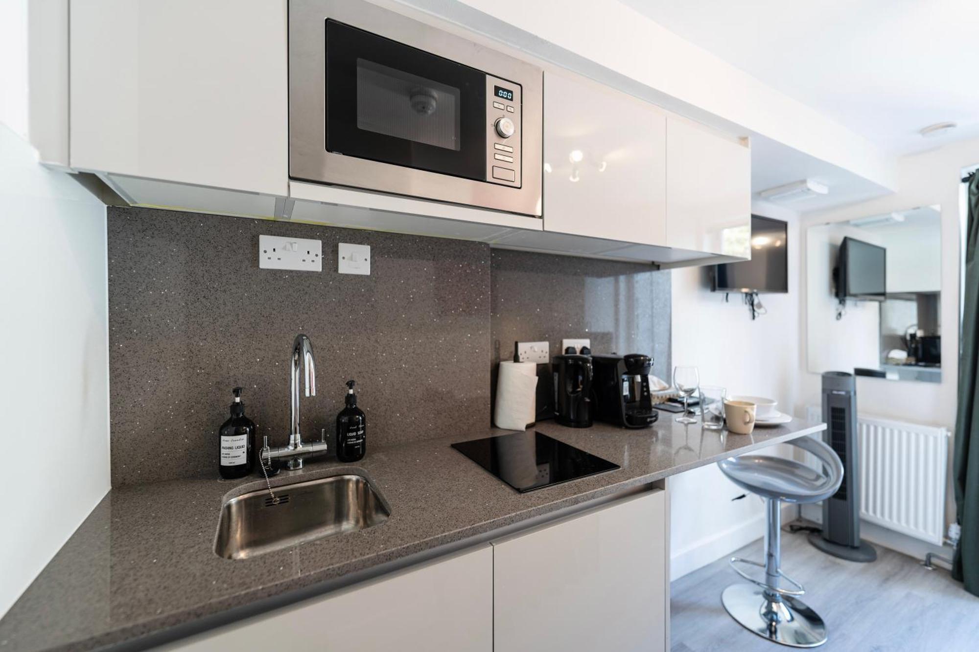 לונדון Boutique Studios By Luxestays Fulham Broadway מראה חיצוני תמונה